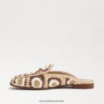 נשים הַנעָלָה Sam Edelman ליני סרוגה פרד טִבעִי 4XL22X252 - Image 4