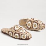 נשים הַנעָלָה Sam Edelman ליני סרוגה פרד טִבעִי 4XL22X252 - Image 7