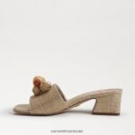 נשים הַנעָלָה Sam Edelman מגלשת ווסטון קליפת ביצה 4XL22X628 - Image 4