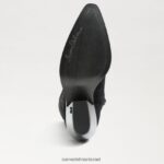 נשים הַנעָלָה Sam Edelman מגף אנבל בגובה הברך זמש שחור 4XL22X859 - Image 6