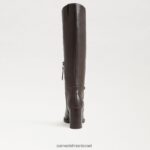 נשים הַנעָלָה Sam Edelman מגף בגובה של Elsy חום סייבל 4XL22X795 - Image 5