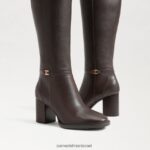 נשים הַנעָלָה Sam Edelman מגף בגובה של Elsy חום סייבל 4XL22X795 - Image 7