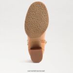 נשים הַנעָלָה Sam Edelman מגף בגובה של Elsy קַרַמֵל 4XL22X796 - Image 6