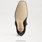 נשים הַנעָלָה Sam Edelman מגף גבוה ברכיים זמש שחור 4XL22X825 - Image 6