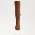 נשים הַנעָלָה Sam Edelman מגף גבוה ברכיים קוקוס קלוי 4XL22X823 - Image 3