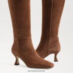 נשים הַנעָלָה Sam Edelman מגף גבוה ברכיים קוקוס קלוי 4XL22X823 - Image 7