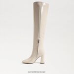 נשים הַנעָלָה Sam Edelman מגף גבוה של cosette צ'אי לאטה 4XL22X747 - Image 4