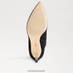 נשים הַנעָלָה Sam Edelman מגף גבוה של אורסולה זמש שחור 4XL22X744 - Image 6