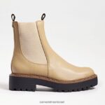 נשים הַנעָלָה Sam Edelman מגף לגונה צ'לסי עור שומשום 4XL22X460 - Image 2