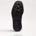 נשים הַנעָלָה Sam Edelman מגף לגונה צ'לסי עור שחור 4XL22X459 - Image 6