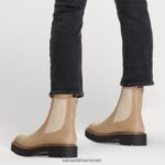 נשים הַנעָלָה Sam Edelman מגף לגונה צ'לסי עור שומשום 4XL22X460 - Image 8
