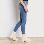 נשים הַנעָלָה Sam Edelman מגף לגונה צ'לסי עור שנהב מודרני 4XL22X458 - Image 8