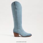 נשים הַנעָלָה Sam Edelman מגף מערבי בריטן שמי אספן 4XL22X813 - Image 2