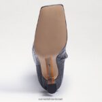 נשים הַנעָלָה Sam Edelman מגף עדי ברכיים קרוק שחור 4XL22X870 - Image 6