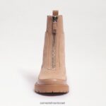 נשים הַנעָלָה Sam Edelman מגף צ'לסי בסוליית leone lug זמש שומשום 4XL22X871 - Image 3