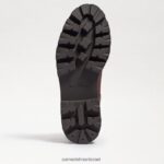 נשים הַנעָלָה Sam Edelman מגף קרבי של פלטפורמת גארט חום כהה 4XL22X627 - Image 6