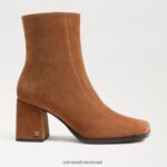 נשים הַנעָלָה Sam Edelman מגף קרסול של Mayla גבול חום 4XL22X827 - Image 2