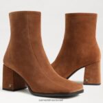 נשים הַנעָלָה Sam Edelman מגף קרסול של Mayla גבול חום 4XL22X827 - Image 7
