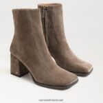 נשים הַנעָלָה Sam Edelman מגף קרסול של Mayla זמש זית 4XL22X829