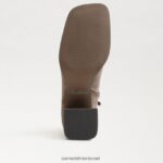 נשים הַנעָלָה Sam Edelman מגף קרסול של Mayla זמש זית 4XL22X829 - Image 6