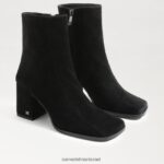 נשים הַנעָלָה Sam Edelman מגף קרסול של Mayla זמש שחור 4XL22X828