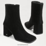 נשים הַנעָלָה Sam Edelman מגף קרסול של Mayla זמש שחור 4XL22X828 - Image 7