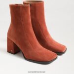 נשים הַנעָלָה Sam Edelman מגף קרסול של Mayla חֲלוּדָה 4XL22X826