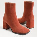 נשים הַנעָלָה Sam Edelman מגף קרסול של Mayla חֲלוּדָה 4XL22X826 - Image 7
