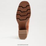 נשים הַנעָלָה Sam Edelman מגף רולינס צ'לסי גבול חום 4XL22X751 - Image 6