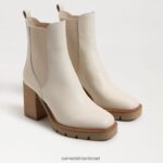נשים הַנעָלָה Sam Edelman מגף רולינס צ'לסי שנהב מודרני 4XL22X750