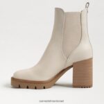נשים הַנעָלָה Sam Edelman מגף רולינס צ'לסי שנהב מודרני 4XL22X750 - Image 4