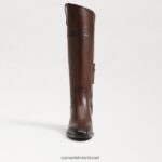 נשים הַנעָלָה Sam Edelman מגף רכיבה של דרינה חום טרצו 4XL22X794 - Image 3