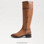 נשים הַנעָלָה Sam Edelman מגף רכיבה של דרינה וויסקי חדש 4XL22X793 - Image 4