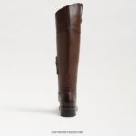 נשים הַנעָלָה Sam Edelman מגף רכיבה של דרינה חום טרצו 4XL22X794 - Image 5