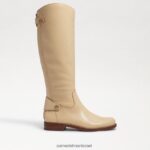 נשים הַנעָלָה Sam Edelman מגף רכיבה של mikala עור קליפת ביצה 4XL22X730 - Image 2