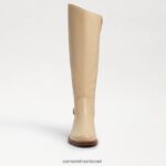 נשים הַנעָלָה Sam Edelman מגף רכיבה של mikala עור קליפת ביצה 4XL22X730 - Image 3