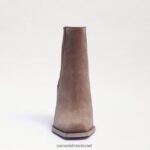 נשים הַנעָלָה Sam Edelman מגפון אמליה זמש חום עמוק 4XL22X858 - Image 3