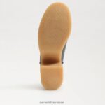 נשים הַנעָלָה Sam Edelman מגפון סידני עור שחור 4XL22X873 - Image 6