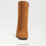 נשים הַנעָלָה Sam Edelman מגפון קרסול איבט ערמון קלוי 4XL22X806 - Image 3