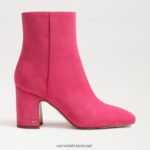 נשים הַנעָלָה Sam Edelman מגפון קרסול חום ורוד דליה 4XL22X790 - Image 2