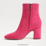 נשים הַנעָלָה Sam Edelman מגפון קרסול חום ורוד דליה 4XL22X790 - Image 4