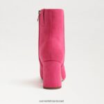 נשים הַנעָלָה Sam Edelman מגפון קרסול חום ורוד דליה 4XL22X790 - Image 5