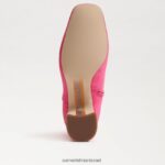 נשים הַנעָלָה Sam Edelman מגפון קרסול חום ורוד דליה 4XL22X790 - Image 6