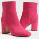 נשים הַנעָלָה Sam Edelman מגפון קרסול חום ורוד דליה 4XL22X790 - Image 7