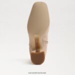 נשים הַנעָלָה Sam Edelman מגפון קרסול חום זמש שיבולת שועל חם 4XL22X786 - Image 6