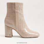 נשים הַנעָלָה Sam Edelman מגפון קרסול חום צ'אי לאטה 4XL22X788 - Image 2