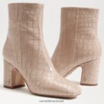 נשים הַנעָלָה Sam Edelman מגפון קרסול חום צ'אי לאטה 4XL22X788 - Image 7