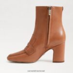 נשים הַנעָלָה Sam Edelman מגפון קרסול פננה אוּכָּף 4XL22X854 - Image 4