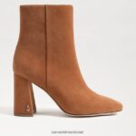 נשים הַנעָלָה Sam Edelman מגפון קרסול קודי גבול חום 4XL22X449 - Image 2