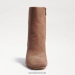 נשים הַנעָלָה Sam Edelman מגפון קרסול קודי זמש פרלין 4XL22X452 - Image 3